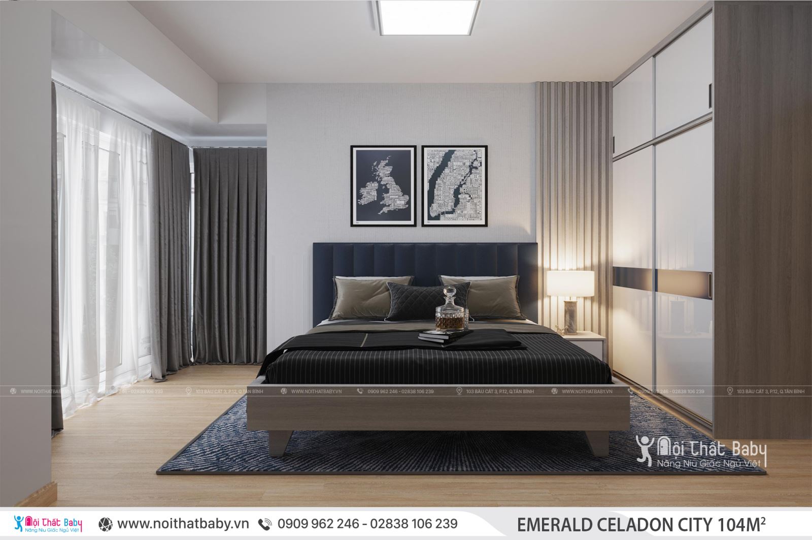 Tổng hợp các mẫu thiết kế nội thất Chung cư Emerald Celadon City
